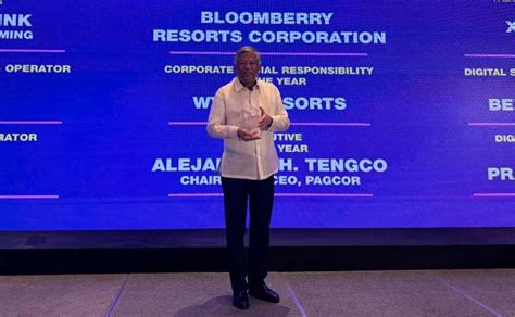 alejandro tengco|Pagcor chief named executive of the year .